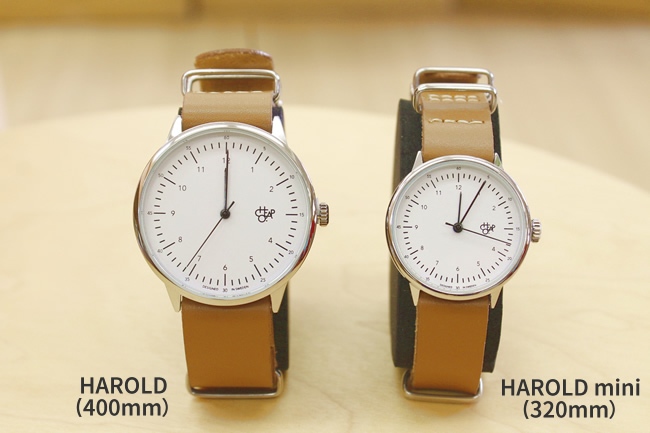 CHEAPO チーポ/HAROLD BROWN(レザーベルト/brown）14224DD/watch 腕時計