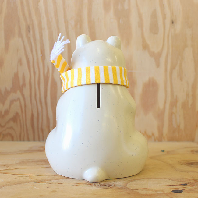 フィンランドのしろくま貯金箱/Polar Bear Money box
