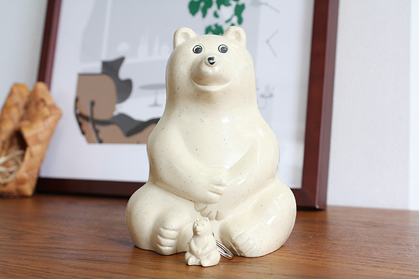 フィンランドのしろくま貯金箱/Polar Bear Money box