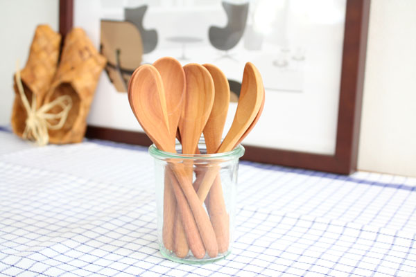 木製ちびっこスプーン/Wooden mini spoon