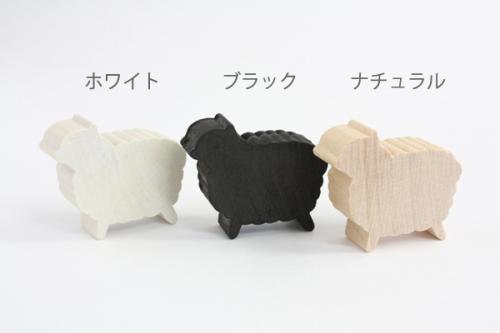 LARSSONS TRA ラッセントレー 木製置物 ひつじ （ホワイト）