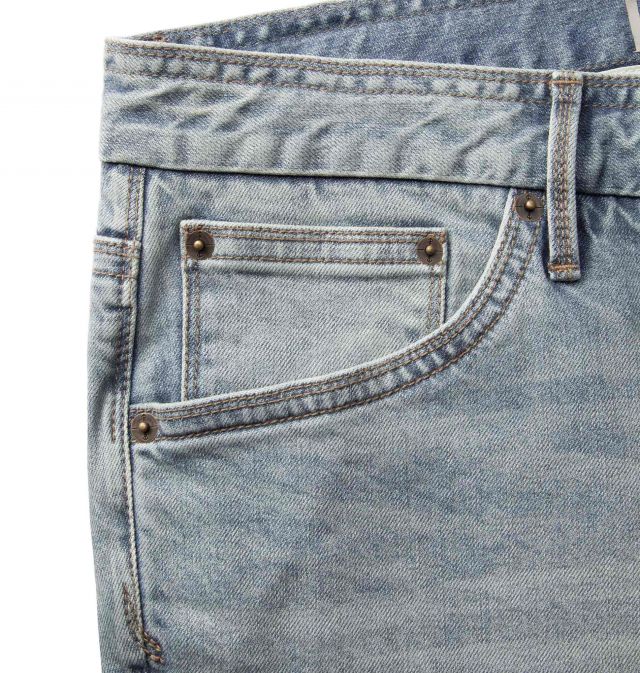 SKINNY FIT DENIM/BLEACHED
