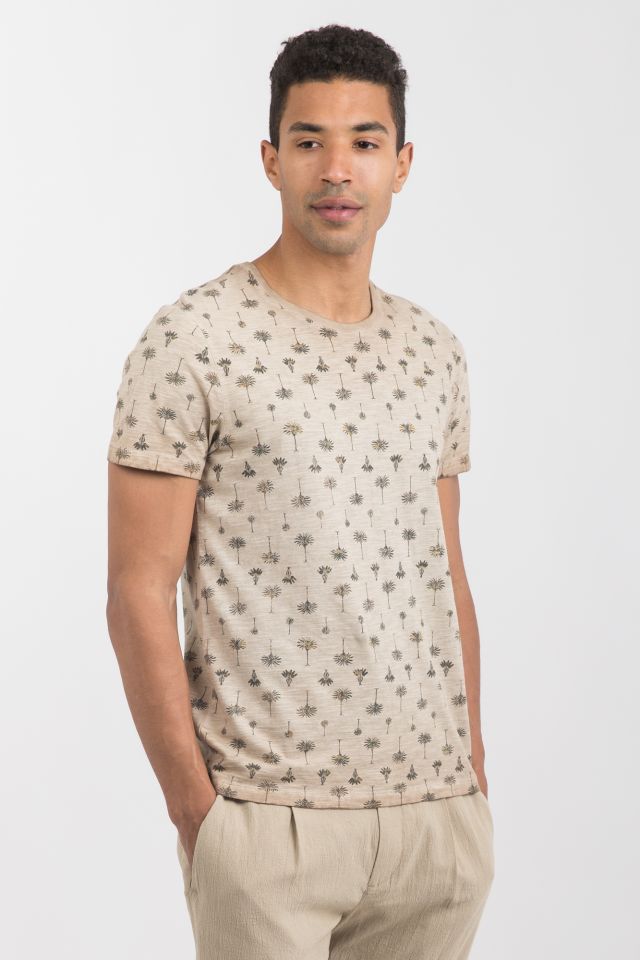 PALM PRINT CREWNECK