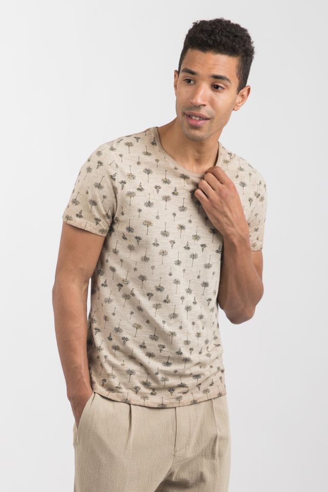 PALM PRINT CREWNECK