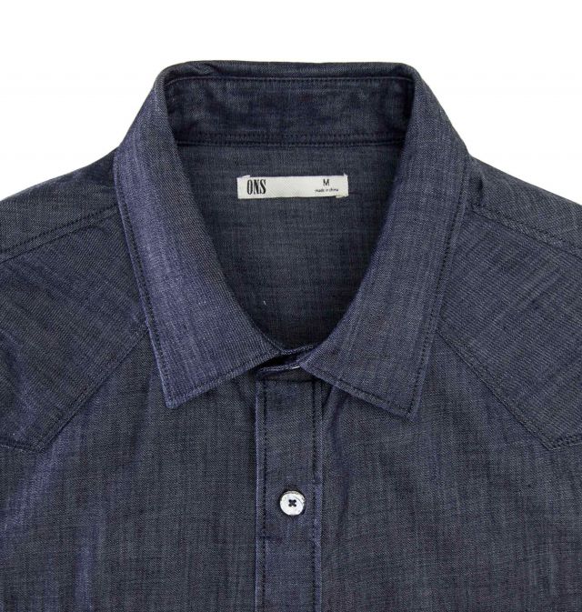 INDIGO WESTERN SHIRT