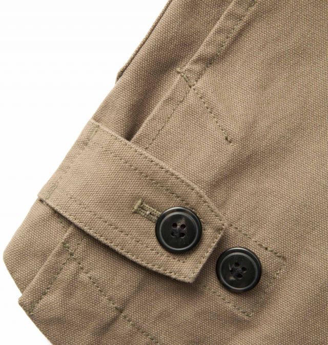 CANVAS SHIRT PARKA/MD.OLIVE
