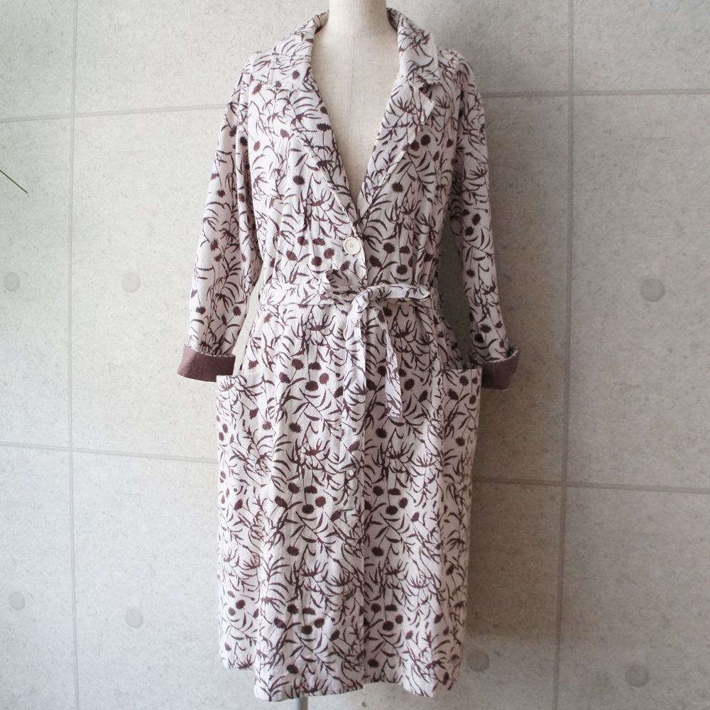 Field柄シングルコート | kapuwa