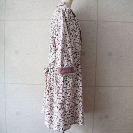 Field柄シングルコート | kapuwa