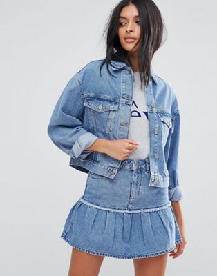 ASOS | ASOS Denim Jacket in Midwash Blue