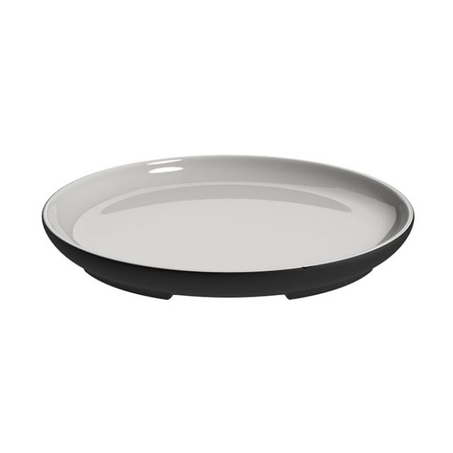 プレート Φ20cm ホワイトライン 