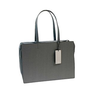 PATTA BAG A4 YOKO ZIPPER　MAT SILVER(PBA1104-MS)