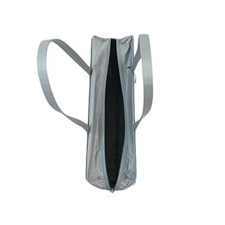 PATTA BAG A4 YOKO ZIPPER　MAT SILVER(PBA1104-MS)