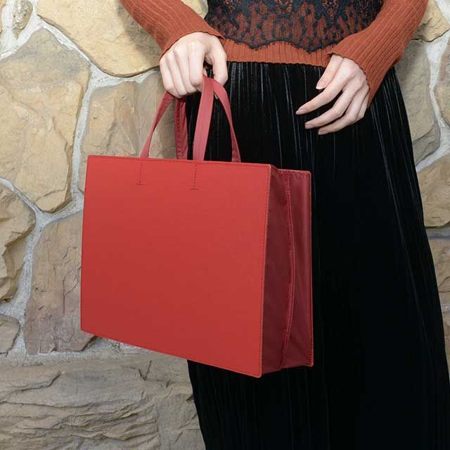 PATTA BAG A4 YOKO　RED(PBA0804-R)