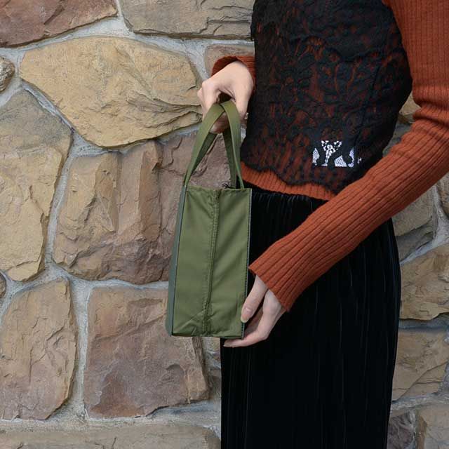 PATTA BAG A5 YOKO　GREEN(PBA0705-G)