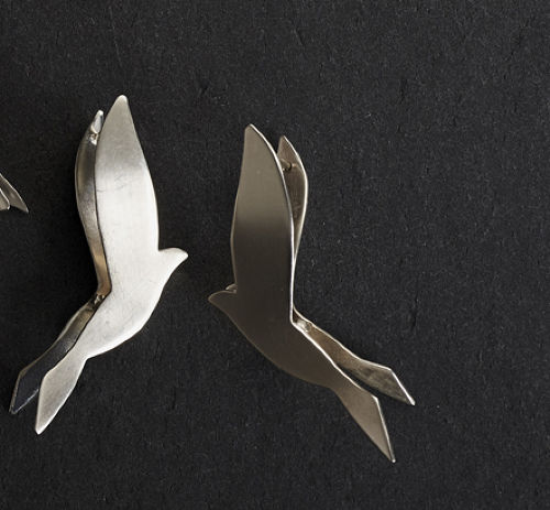 Capture -Small Bird earring- | MEGUMI TOYOKAWA
