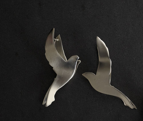 Capture -Large Bird earring- | MEGUMI TOYOKAWA