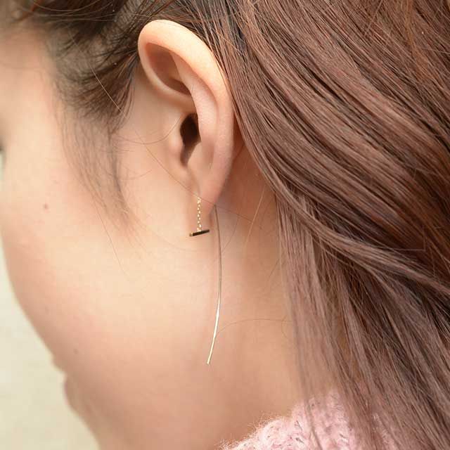 KU-CROISSANT 10kピアス