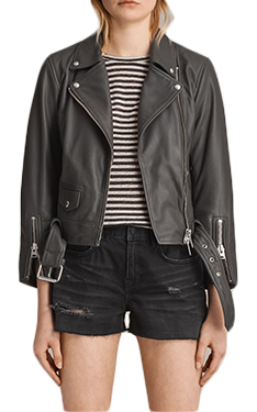 ALLSAINTS COLE BIKER （Dark Grey）