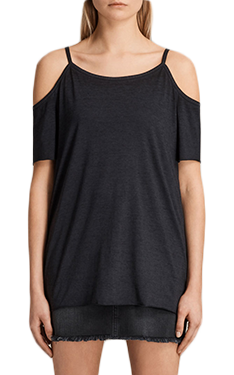 ALLSAINTS TYRA DEVO TOP （DARK NIGHT BLUE）