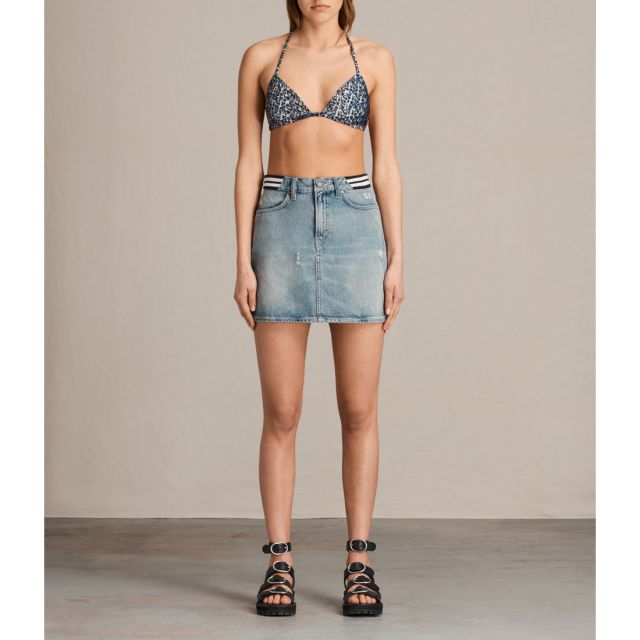AGNES JUBA TOP （Blue）