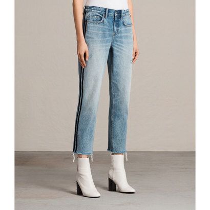ALLSAINTS 新着アイテム BOYS STRIPE JEANS （LIGHT INDIGO BLUE）-ALLSAINTS - オールセインツ 公式オンラインストア