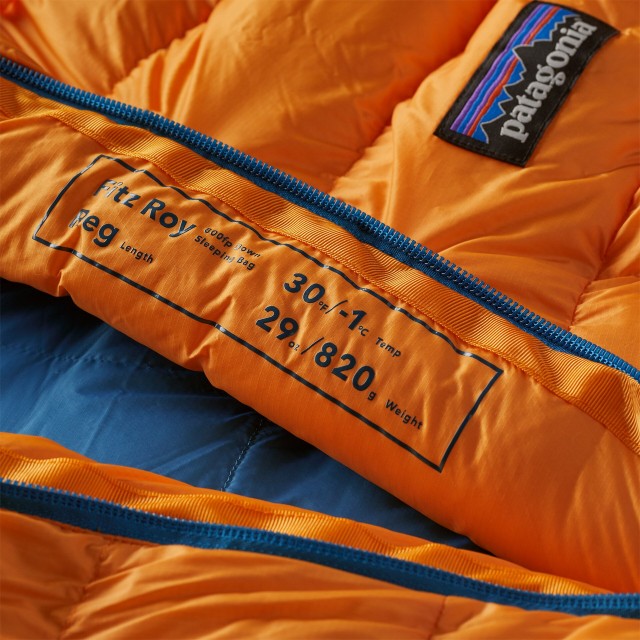 フィッツロイ・スリーピング・バッグ 30℉/-1℃（レギュラー） | パタゴニア公式サイト | Fitz Roy Sleeping Bag 30 F/-1 C - Reg