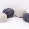 【即納可能】ニットプフL 50cm （クッション / オットマン) / ナチュラル ｜【SEMPRE.JP】公式通販 家具・雑貨・インテリアショップのセンプレ