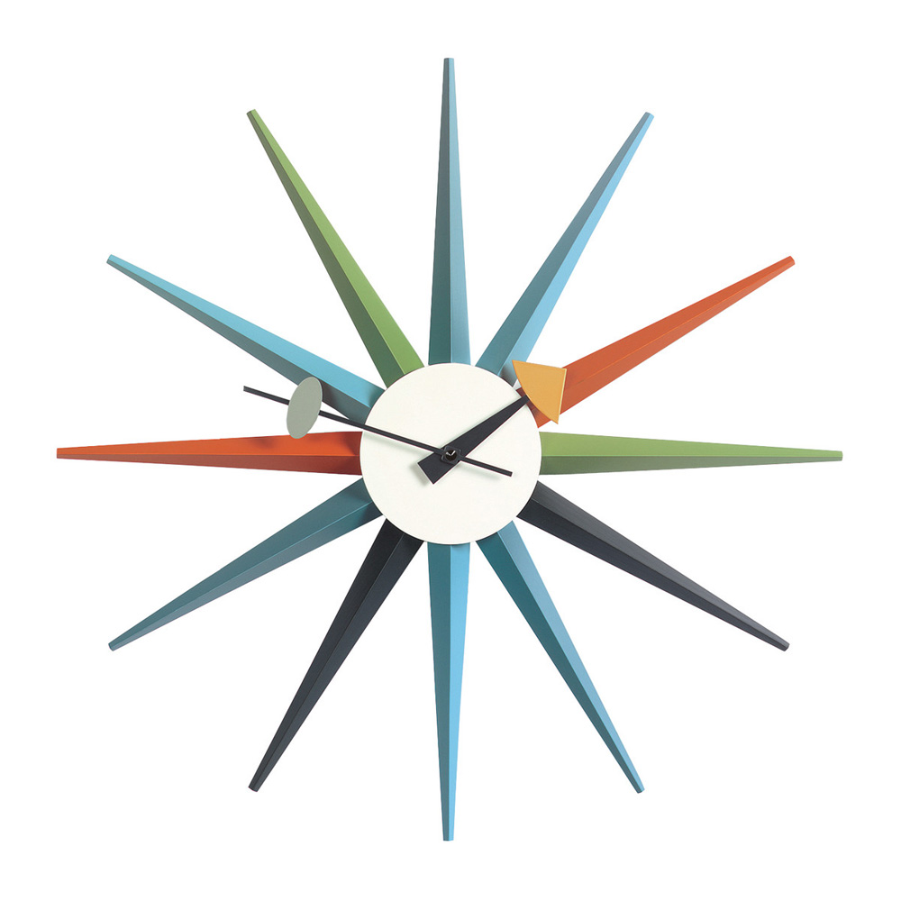 サンバーストクロック マルチ / Sunburst Clock (vitra ヴィトラ) ｜【SEMPRE.JP】公式通販 家具・雑貨・インテリアショップのセンプレ