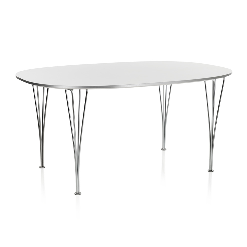 スーパー楕円テーブル / B612 ホワイト W150×D100cm （Fritz Hansen / フリッツ・ハンセン） ｜【SEMPRE.JP】公式通販 家具・雑貨・インテリアショップのセンプレ