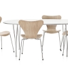 スーパー楕円テーブル / B612 ホワイト W150×D100cm （Fritz Hansen / フリッツ・ハンセン） ｜【SEMPRE.JP】公式通販 家具・雑貨・インテリアショップのセンプレ