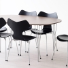 スーパー楕円テーブル / B612 ホワイト W150×D100cm （Fritz Hansen / フリッツ・ハンセン） ｜【SEMPRE.JP】公式通販 家具・雑貨・インテリアショップのセンプレ