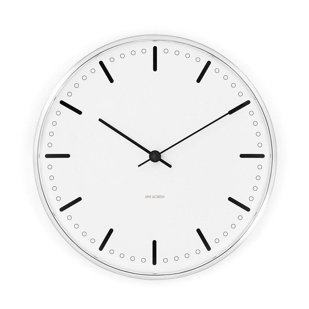 アルネ ヤコブセン ウォールクロック シティホール φ29cm / CITY HALL ｜【SEMPRE.JP】公式通販 家具・雑貨・インテリアショップのセンプレ