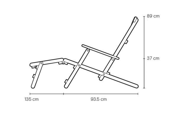 BM5565 デッキチェア with フットレスト / BM OUTDOOR SERIES (Carl Hansen & Son / カールハンセン＆サン)	 ｜【SEMPRE.JP】公式通販 家具・雑貨・インテリアショップのセンプレ