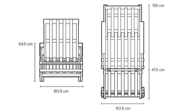 BM5565 デッキチェア with フットレスト / BM OUTDOOR SERIES (Carl Hansen & Son / カールハンセン＆サン)	 ｜【SEMPRE.JP】公式通販 家具・雑貨・インテリアショップのセンプレ