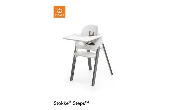 ストッケ ステップス チェア ホワイト × ビーチ ヘイジーグレー (Steps・Stokke / ストッケ) ｜【SEMPRE.JP】公式通販 家具・雑貨・インテリアショップのセンプレ