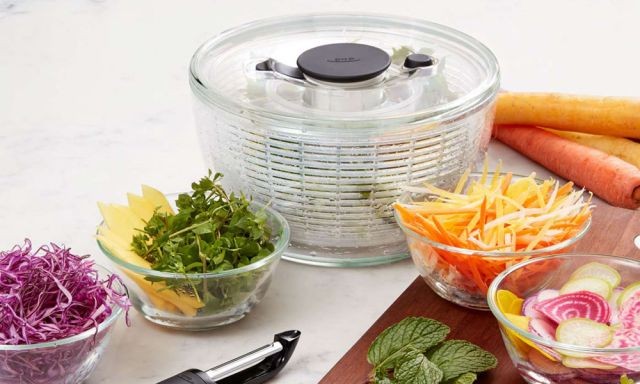 クリアサラダスピナー小 （OXO / オクソー）  ｜【SEMPRE.JP】公式通販 家具・雑貨・インテリアショップのセンプレ