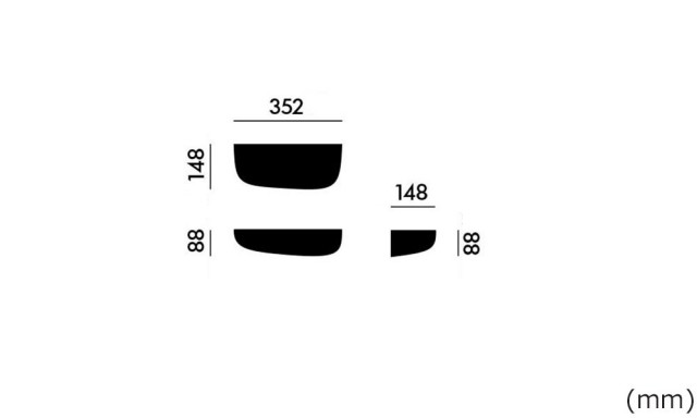 コーニッシュM Corniches / オレンジ (vitra ヴィトラ) ｜【SEMPRE.JP】公式通販 家具・雑貨・インテリアショップのセンプレ