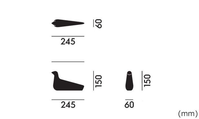 【限定】ロワゾー コルク / L Oiseau (vitra ヴィトラ) ｜【SEMPRE.JP】公式通販 家具・雑貨・インテリアショップのセンプレ