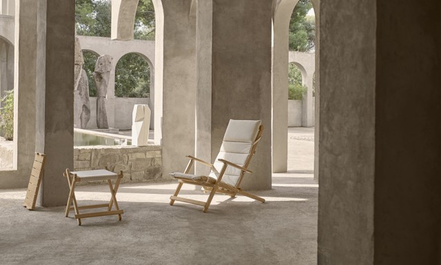 BM5768 デッキチェア フットスツール /  BM OUTDOOR SERIES (Carl Hansen & Son / カールハンセン＆サン) ｜【SEMPRE】公式通販 家具・雑貨・インテリアショップのセンプレ