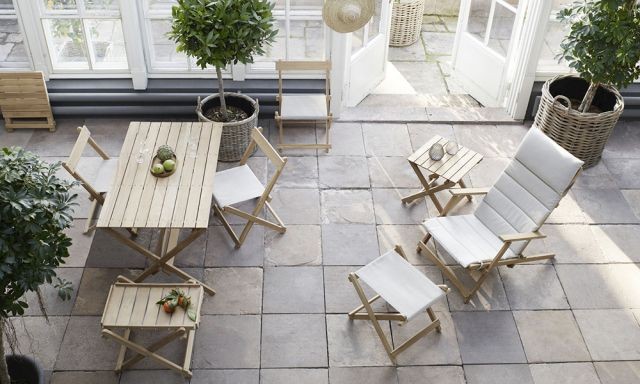 BM5768 デッキチェア フットスツール /  BM OUTDOOR SERIES (Carl Hansen & Son / カールハンセン＆サン) ｜【SEMPRE】公式通販 家具・雑貨・インテリアショップのセンプレ