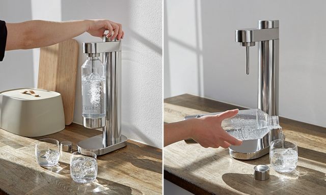 炭酸水サーバー Brus Carbonator / ステンレス (Stelton / ステルトン) ｜【SEMPRE】公式通販 家具・雑貨・インテリアショップのセンプレ