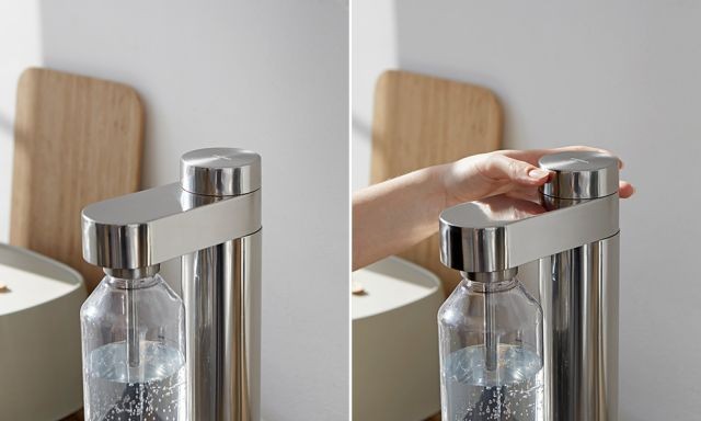 炭酸水サーバー Brus Carbonator / ステンレス (Stelton / ステルトン) ｜【SEMPRE】公式通販 家具・雑貨・インテリアショップのセンプレ