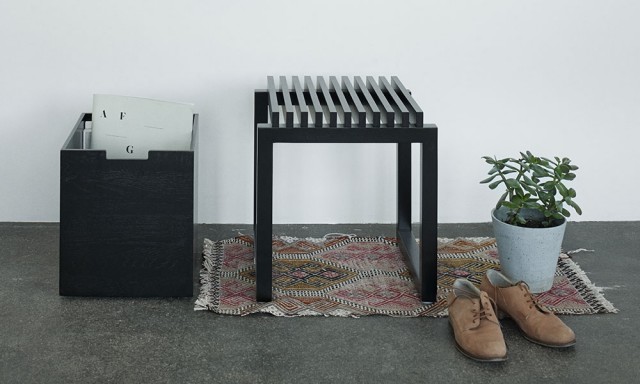 カッタースツール / オーク ブラック Cutter stool (SKAGERAK / スカゲラック) ｜【SEMPRE】公式通販 家具・雑貨・インテリアショップのセンプレ