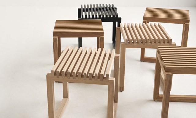 カッタースツール / オーク ブラック Cutter stool (SKAGERAK / スカゲラック) ｜【SEMPRE】公式通販 家具・雑貨・インテリアショップのセンプレ