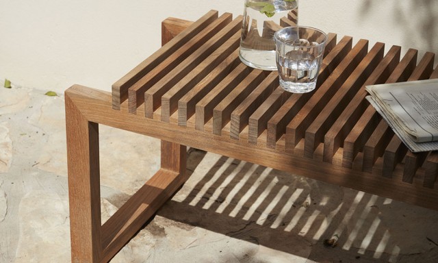 カッターベンチ / チーク Cutter bench (SKAGERAK / スカゲラック) ｜【SEMPRE】公式通販 家具・雑貨・インテリアショップのセンプレ