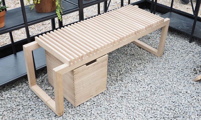 カッターベンチ / チーク Cutter bench (SKAGERAK / スカゲラック) ｜【SEMPRE】公式通販 家具・雑貨・インテリアショップのセンプレ