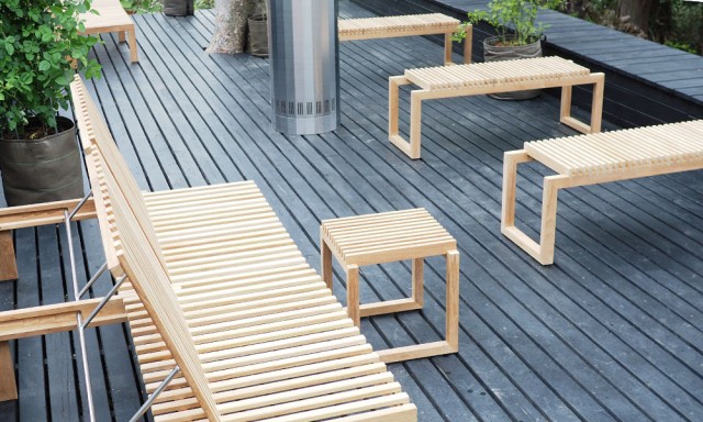 カッターベンチ / チーク Cutter bench (SKAGERAK / スカゲラック) ｜【SEMPRE】公式通販 家具・雑貨・インテリアショップのセンプレ