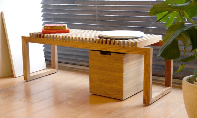 カッターベンチ / チーク Cutter bench (SKAGERAK / スカゲラック) ｜【SEMPRE】公式通販 家具・雑貨・インテリアショップのセンプレ