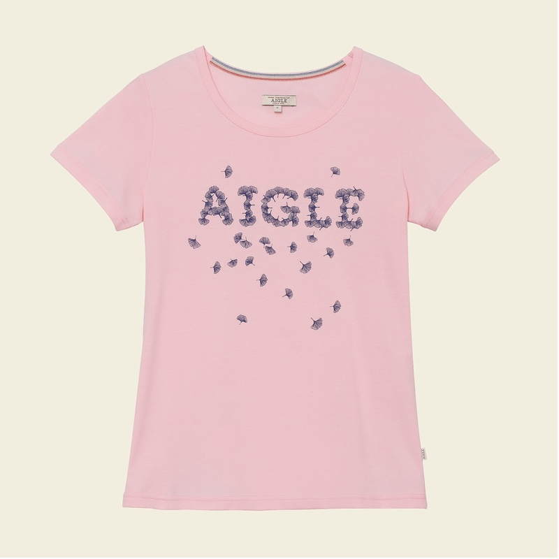 エーグル - Tシャツ - 吸水速乾 フラワーツリー - 公式通販サイト - AIGLE（エーグル) オンラインショップ