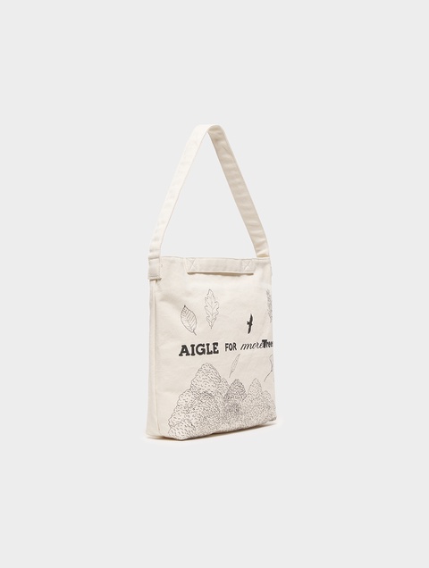 ユニセックス 【AIGLE for more trees】チャリティ グラフィック キャンバストート ZNH121J  -  AIGLE（エーグル）公式オンラインショップ